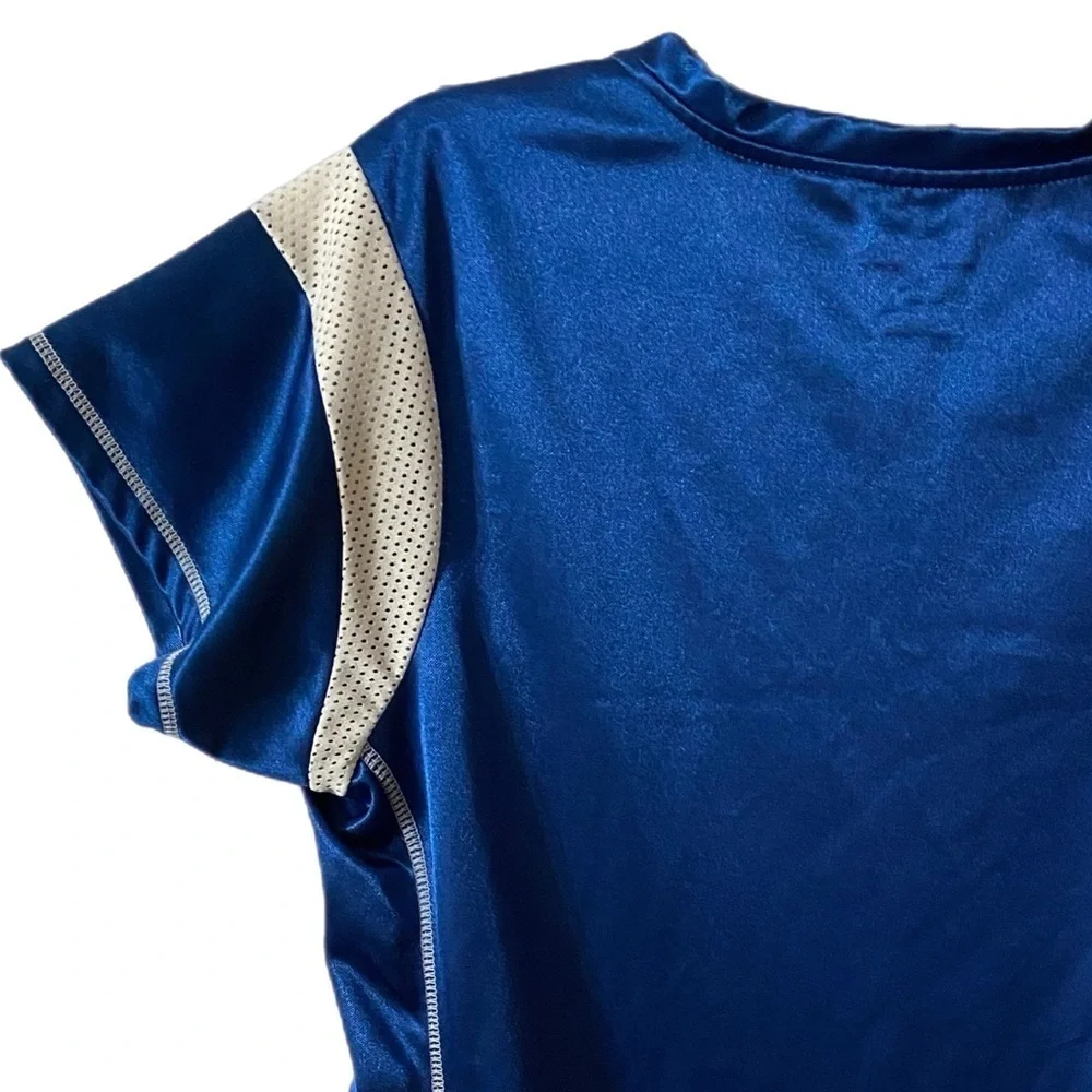 NFL Indianapolis Colts Jersey, Graphic, NWOT, Horseshoe, Sz XL, slim cut, mesh​ - Picture 8 of 11